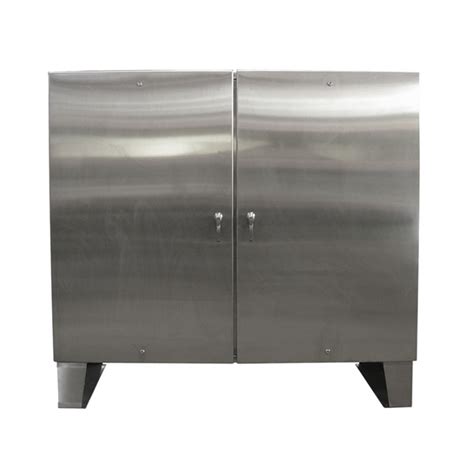 stainless steel double door cabinets